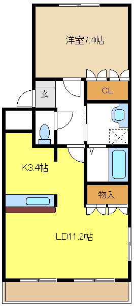 アンフィニ 間取り