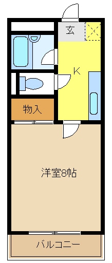 ビバリーハイツ 間取り