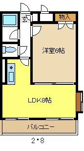 エスタ植田 間取り