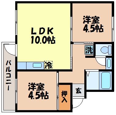 ガーデンヒルズ青山 間取り