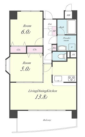 グリーンフォレスト 間取り図