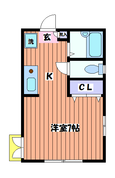 ルグラン立川 間取り図