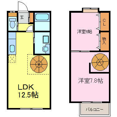 rafraichir (ラフレシール) 間取り図