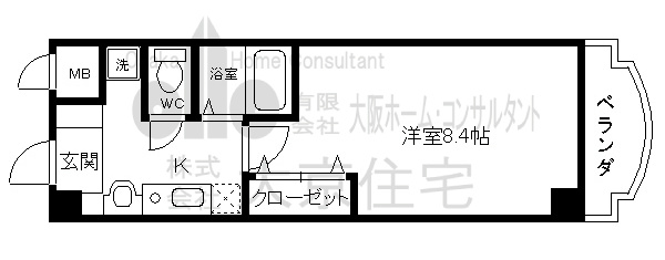 クレール東本町 間取り