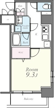 ラフィーエ横浜 間取り図