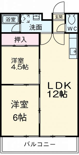 愛知県名古屋市北区長田町１丁目 間取り