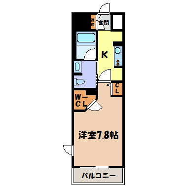 フレールコート東別院 間取り図