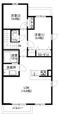 グランシャリオ(知立) 間取り図