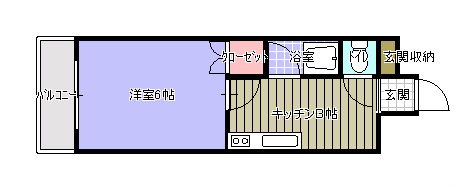 スカイアベニューいぼり 間取り
