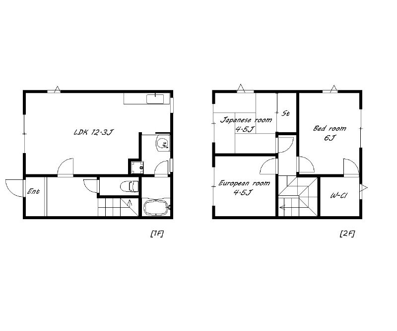 メゾネット土山 間取り図