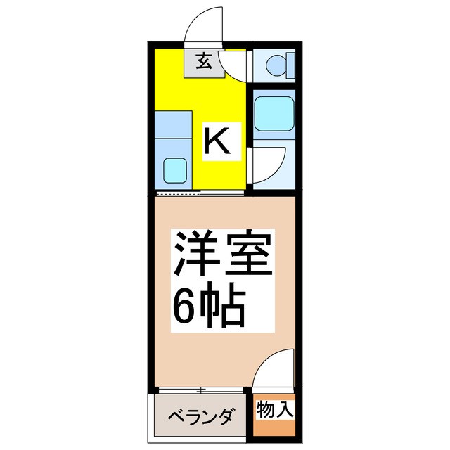 ハイツ山崎 間取り
