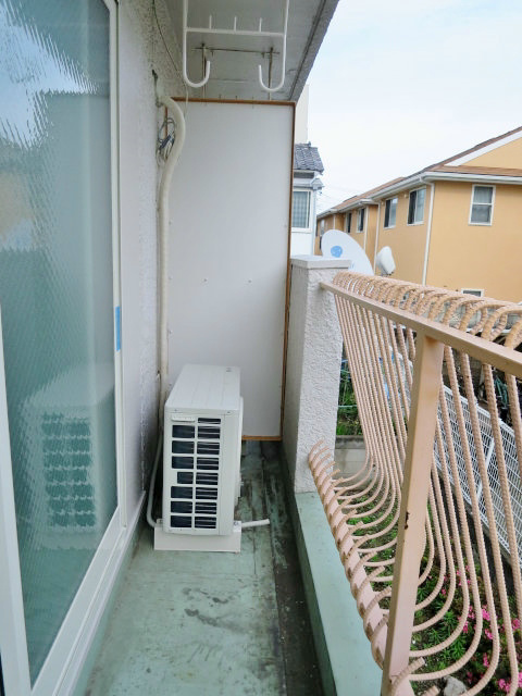 松岡マンション ベランダ