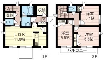 トレ・アンカＡ 間取り図