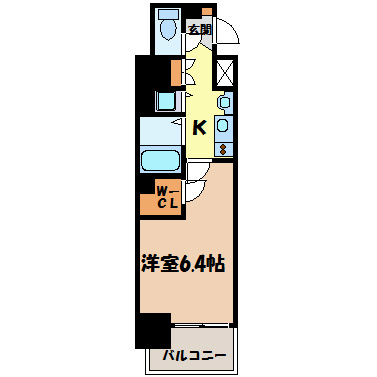 プレサンス泉セントマーク 間取り図