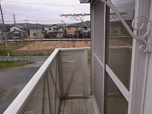 フジテラスB ベランダ