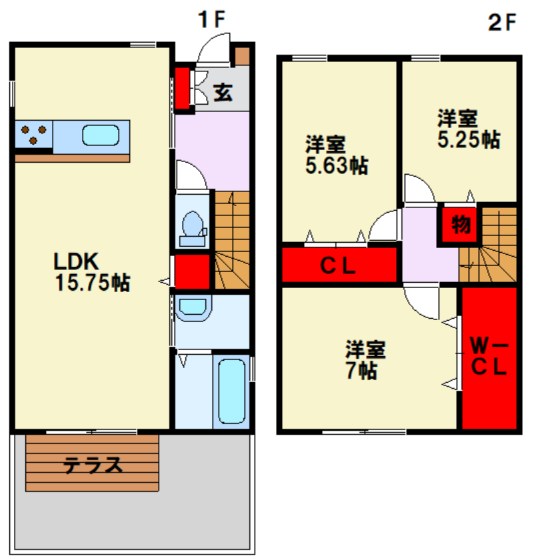 avance A 間取り