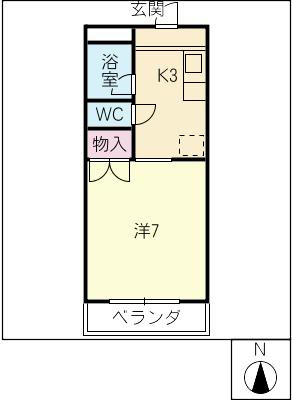 愛知県名古屋市中区伊勢山２丁目 間取り