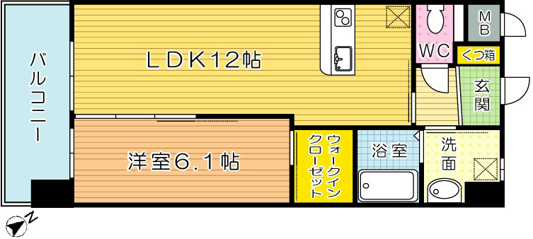 ADVANCE128（アドバンス128） 間取り