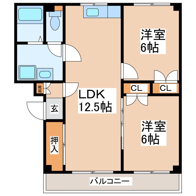 カーザはぎ 間取り