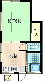 新吉田　光鱗荘 間取り