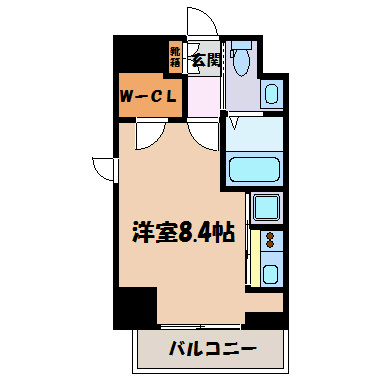 リベール名駅南 間取り図