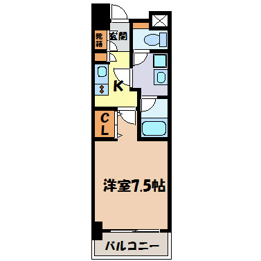 meLiV鶴舞 間取り図