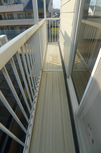 野口テラスハウス ベランダ