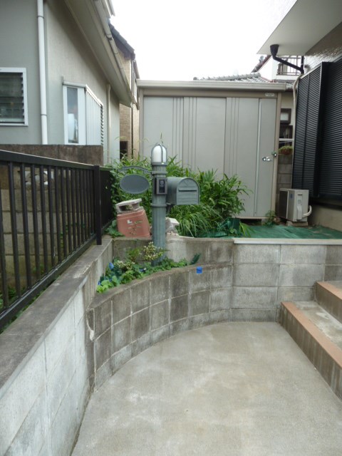 髙島邸 ベランダ