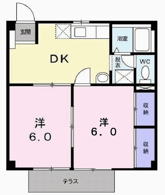 エル・ガーデンＡ 間取り図