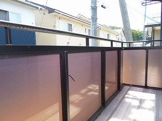 パルキタハラA棟 ベランダ