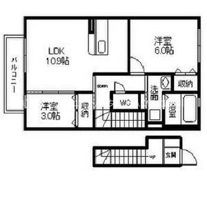 アリスⅡ 間取り図