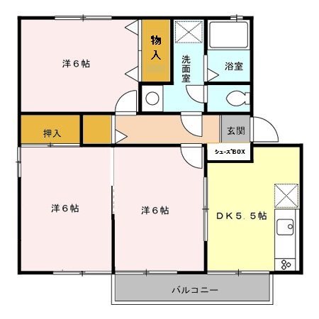 サンライトスクエアⅡ 間取り