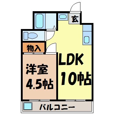 向陽ビル 間取り図