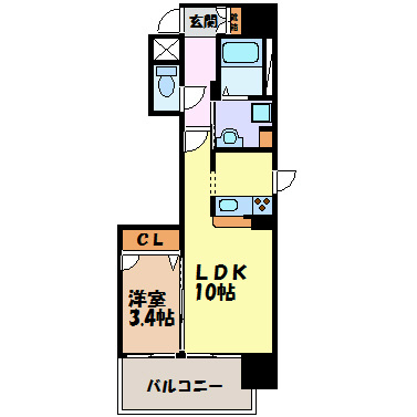 グランシャリオ栄 間取り