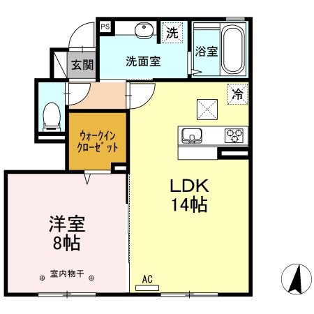 ヴァンフォーレ塩嶺 間取り