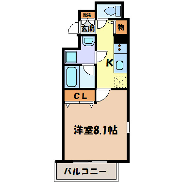 プロシード吹上 間取り図