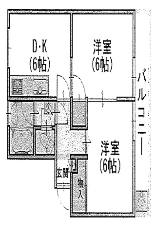 コーポ野添 間取り