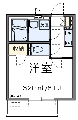 サンドリーム 305号室 間取り