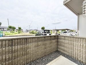セントリビエ下滝野　Ｂ棟 ベランダ