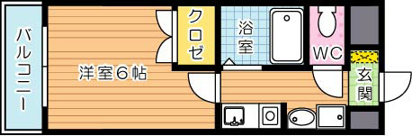 プリメゾン鷹の巣 間取り図