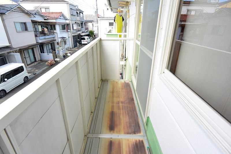 シャルマンコーポ走谷 ベランダ