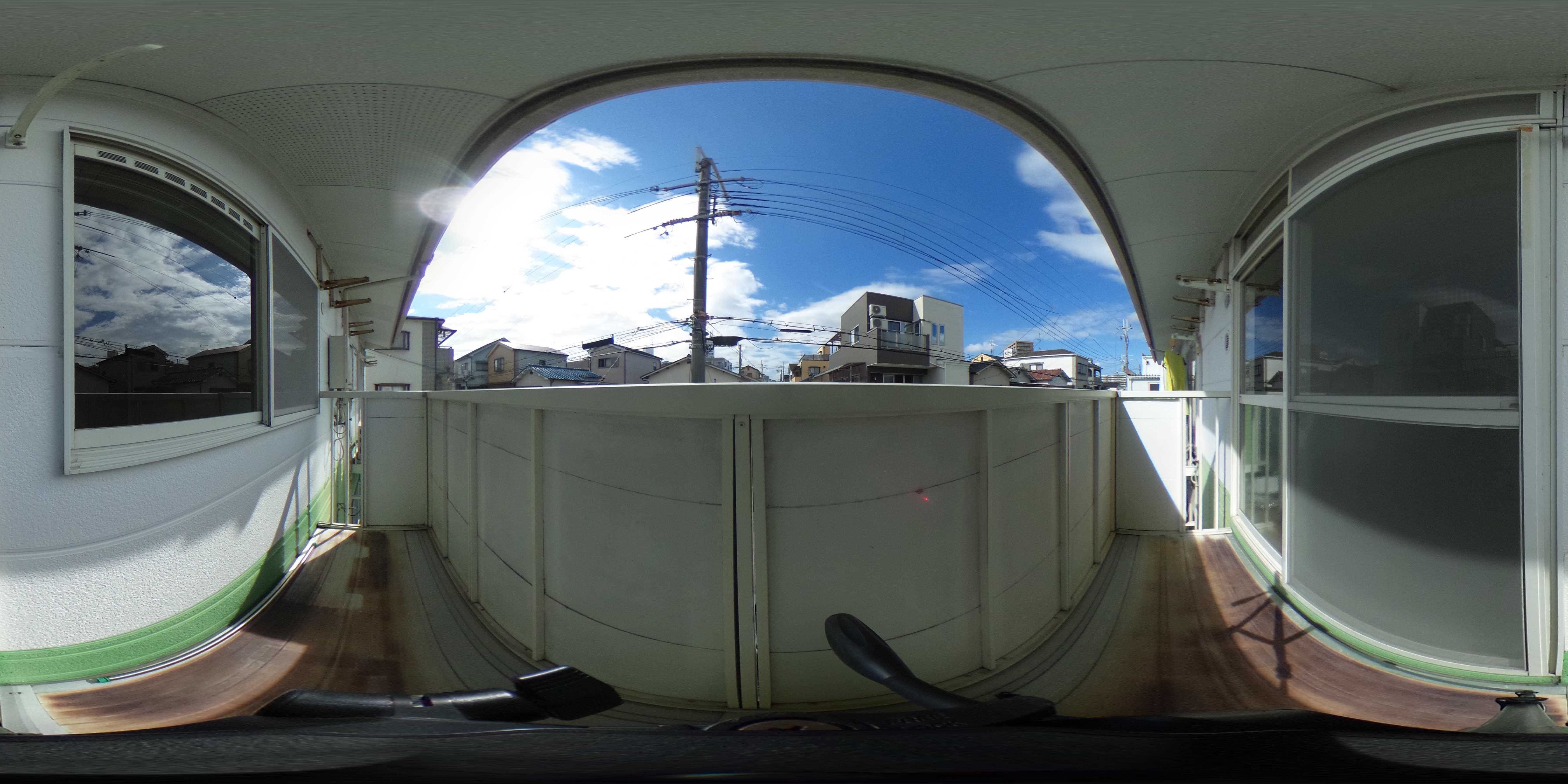 シャルマンコーポ走谷 ベランダ