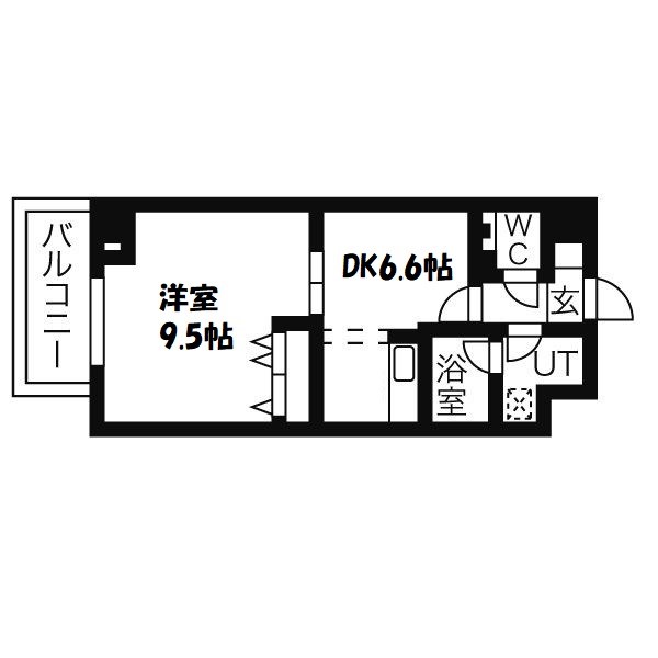 ディアコート白川 間取り図