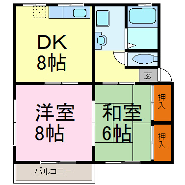 カルム青山 間取り図