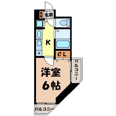 プレサンス名古屋城前 間取り