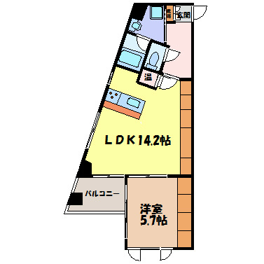 グランドゥール覚王山 間取り図