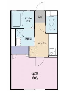 メゾンエスポワール 間取り図