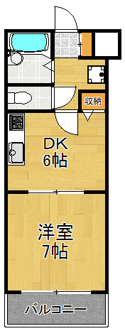 ヴィラカワサキ 間取り