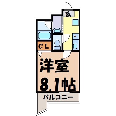 ISM金山 間取り図