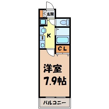 プレサンス栄メディパーク 間取り図
